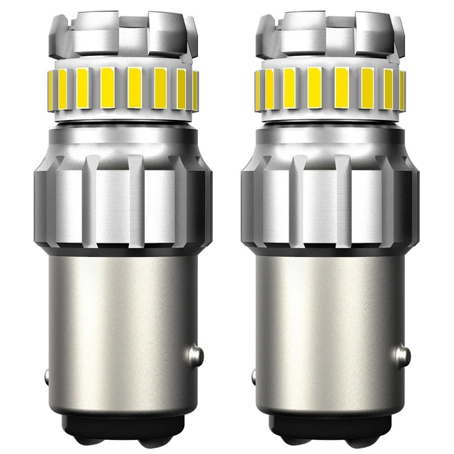 AUXITO 1157 LED Turn Signal Brake Reverse Parking Light Bulb White 6500K 2400LM