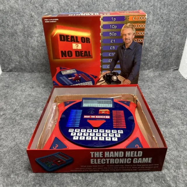 Deal or No Deal elektronisches Brettspiel von Drummond Park keine Anleitung