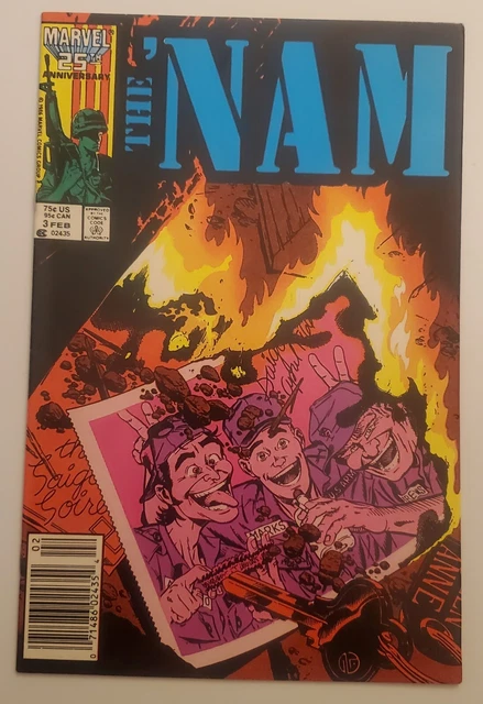Nam #3.  Marvel Comic.  Vol I.   (1983)