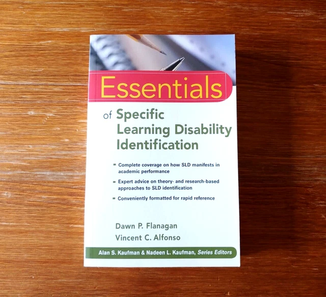 ESSENTIALS OF SPECIFIC Learning Disability Identification - Flanagan ...