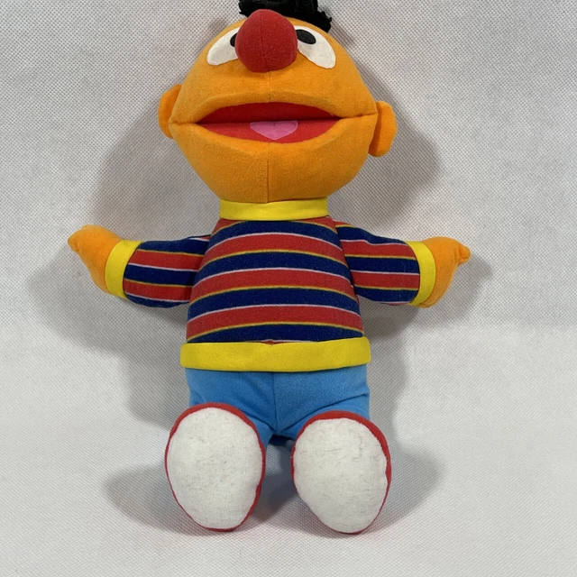 Fisher Price SESAME STREET ERNIE STUFFED PLUSH DOLL Character Soft TOY Bert