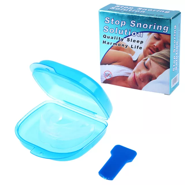 Stop Snoring Anti Snore Mouthpiece Apnea Guard Bruxism Tray Sleeping Aid
