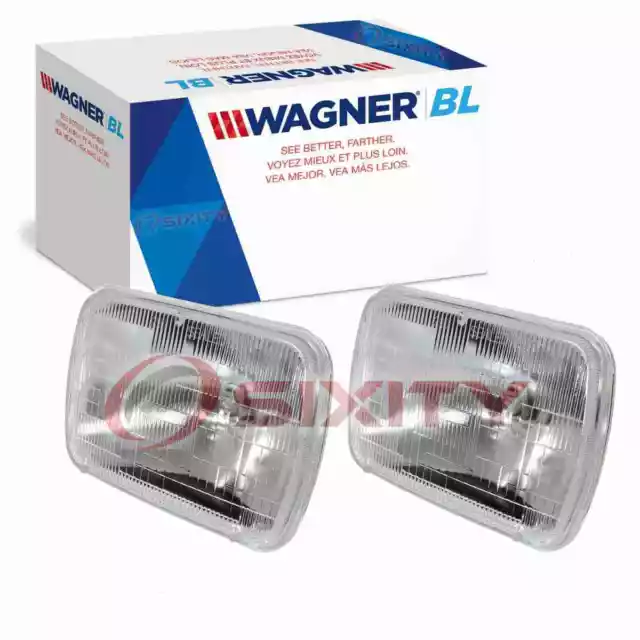 2 pc Wagner BriteLite High & Low Beam Headlight Bulbs for 1980-1997 Toyota bz
