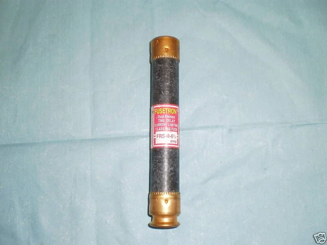 Fusetron FRS-R-6 ¼ Double Eléments Fusibles. Neuf Stock Ancien <