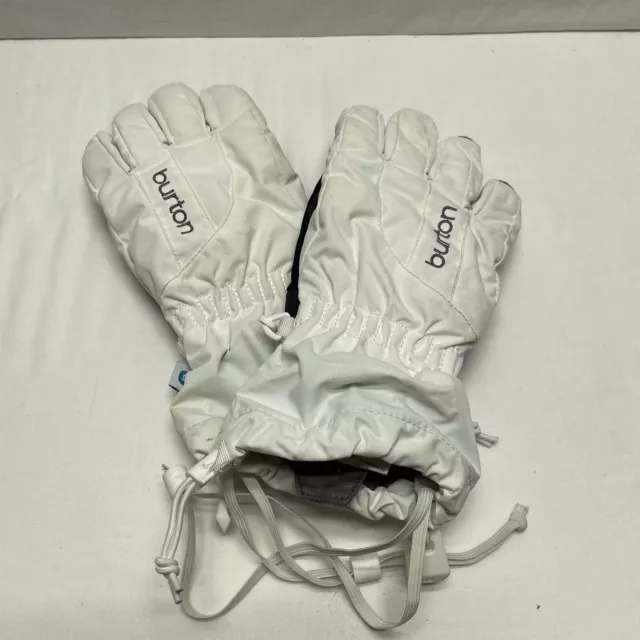 Burton Ski/Snowboard Gloves Mens Small White