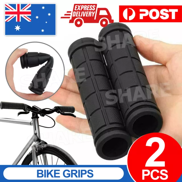 Mountain Bike Non-slip Cycling Bicycle Durable Rubber Handlebar Grips Soft Bar