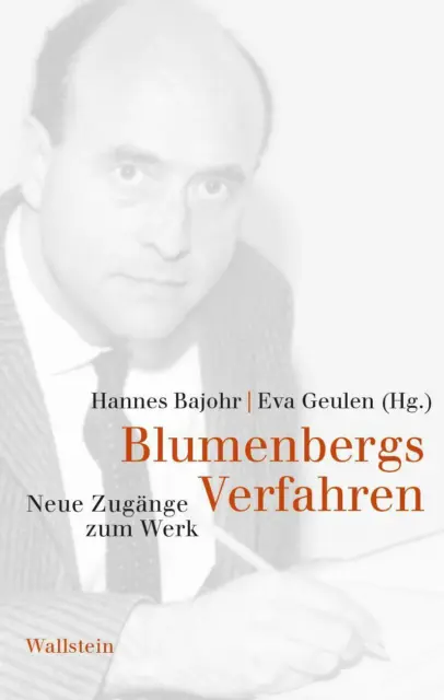 Hannes Bajohr Blumenbergs Verfahren