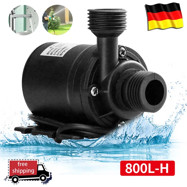 Membran Selbstansaugend Wasserpumpe 12V (Neu (gemäss Beschreibung)) In
