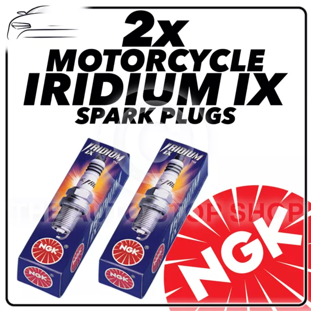 2x NGK Upgrade Iridium IX Spark Plugs for HYOSUNG 250cc GT250, Comet 03-> #4218