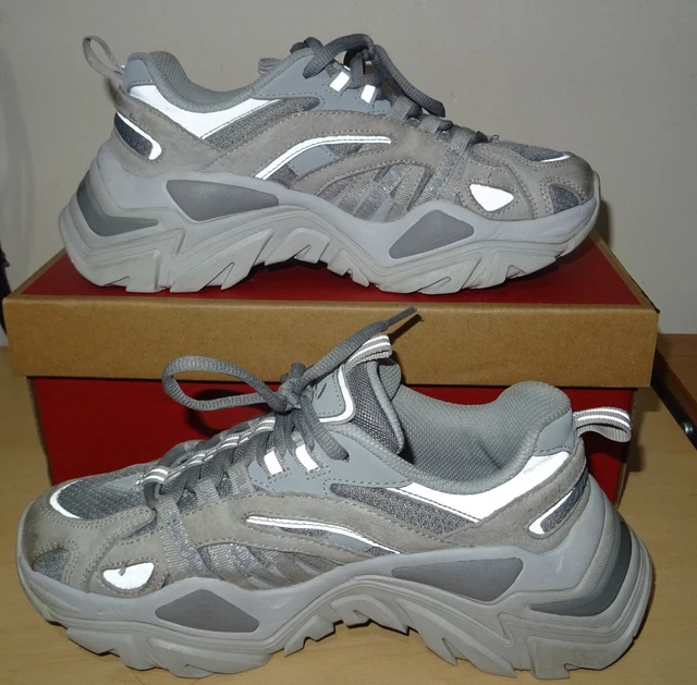 FILA TRAINERS WOMENS UK 5 Grey Interation US 6 EUR 38.5 19.99