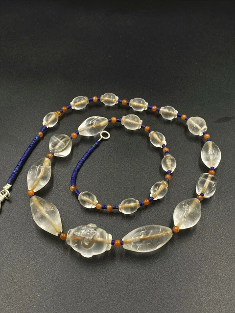 Rare and unique crystals quartz beads from Pyu dynasty from south east Asia