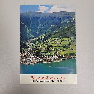 Vintage Austria Postcard Bergstadt Zell am See Europe International Travel