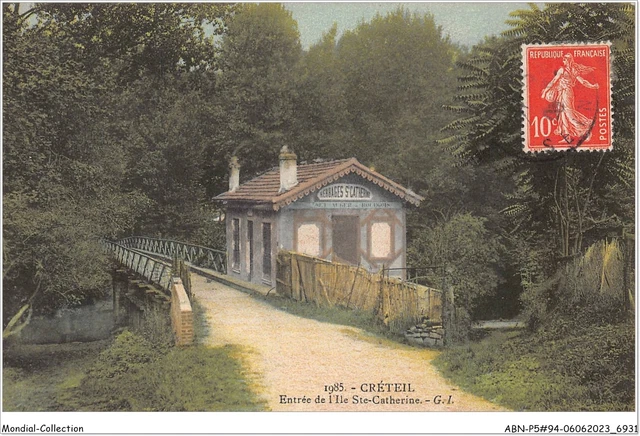 ABNP5-94-0394 - CRETEIL - entrée de l'ile ste-catherine