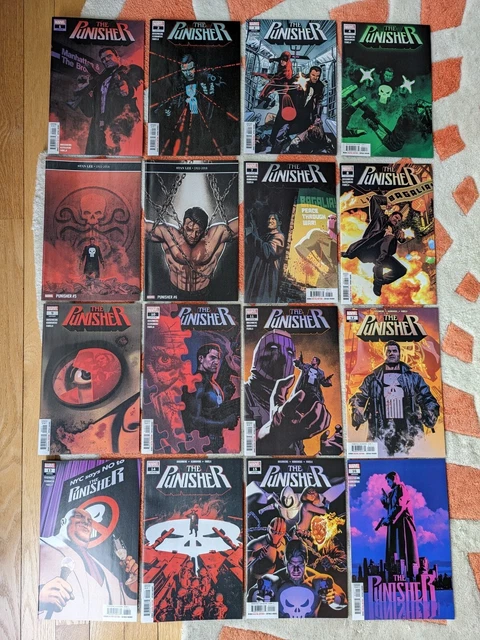 Punisher vol. 13 - 2018 - 1-16 - Complete - Full Run - Kingpin - Zemo - NM