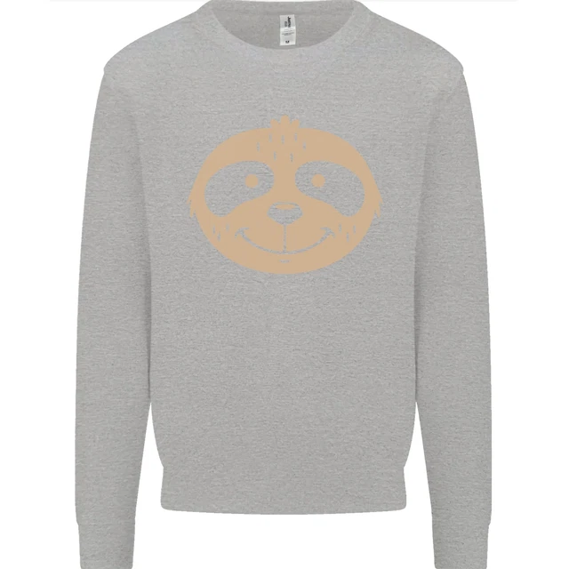 Felpa Maglione A Funny Sloth Face da uomo