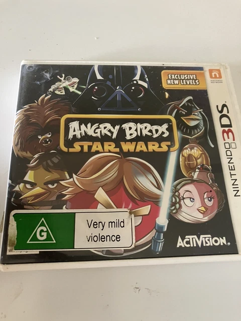 ANGRY BIRDS STAR Wars Nintendo 3DS Untested Free Postage