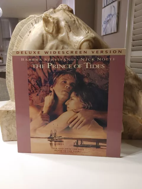 The Prince of Tides Vintage Movie Laserdisc  Barbara Streisand Deluxe Widescreen