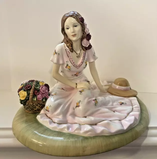Royal Doulton Royal Albert Old Country Road Summer Roses Figurine 2012