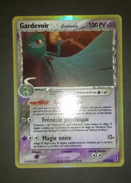 Carte Pokémon HOLO Gardevoir 6/113 EX Espèces Delta Bloc EX Français