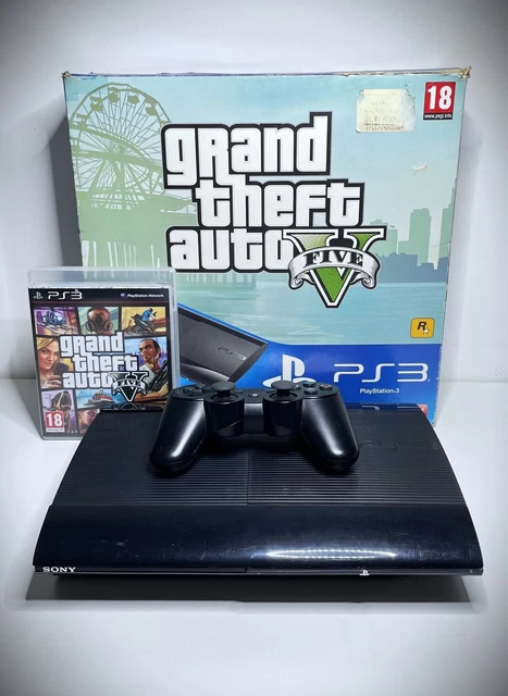 Console Sony PlayStation 3 PS3 Slim avec manette et