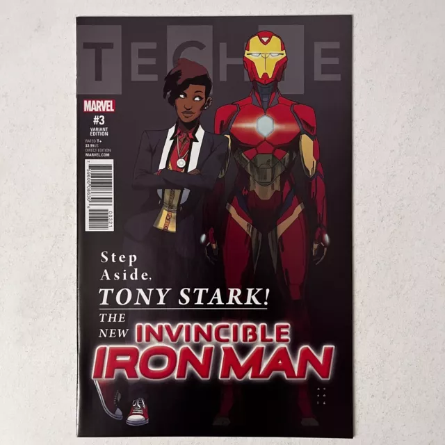 Invincible Iron Man # 3 Marvel Comics 2017 Kris Anka 1:25 Variant