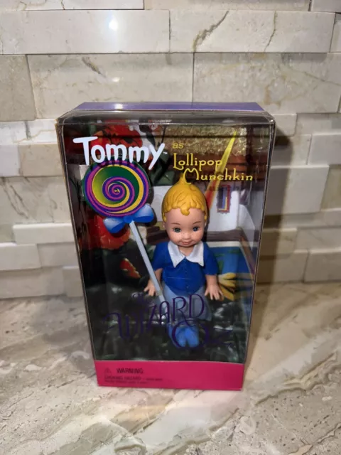 Vintage Barbie Mattel 1999 Wizard of Oz Tommy As Lollipop Munchkin Doll