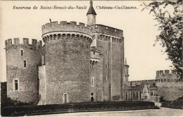 CPA AK Env.de St.Benoit du Sault Chateau Guillaume FRANCE (1177532)