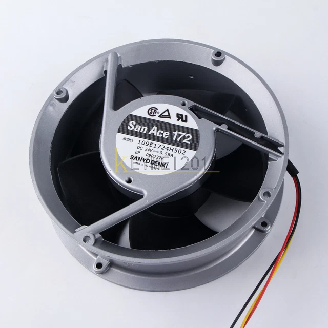 1pcs Sanyo 109E1724H502 17250 24V inverter cooling fan