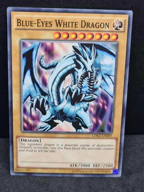 Yugioh Blue-Eyes White Dragon LDK2-ENK01 Common NM