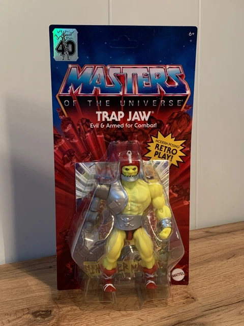 Master of the Universe, Origins Mini Comic Trap Jaw, ungeöffnet, Motu