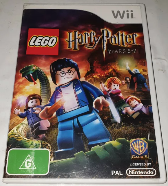 LEGO Harry Potter Years 1-4 and Years 5-7 (Nintendo Wii) With Manuals