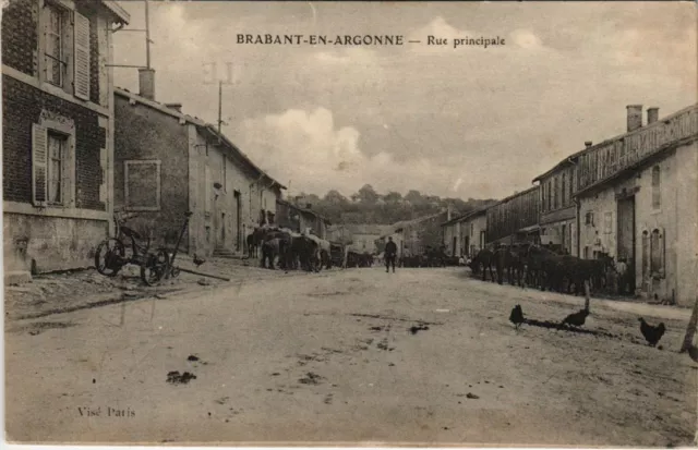 CPA Brabant-en-Argonne - Rue principale (118601)