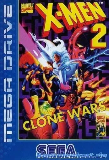 SEGA Mega Drive Spiel - X-Men 2: Clone Wars mit OVP sehr guter Zustand