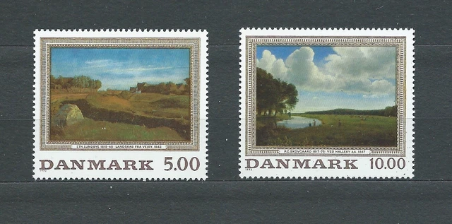 DANEMARK - 1992 YT 1046 à 1047 - TIMBRES NEUFS** MNH LUXE