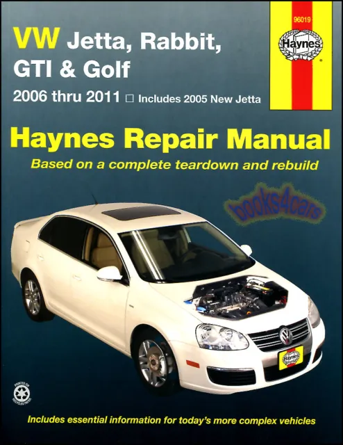 Jetta Volkswagen Shop Manual Gti Golf Rabbit Service Repair Haynes Chilton Vw