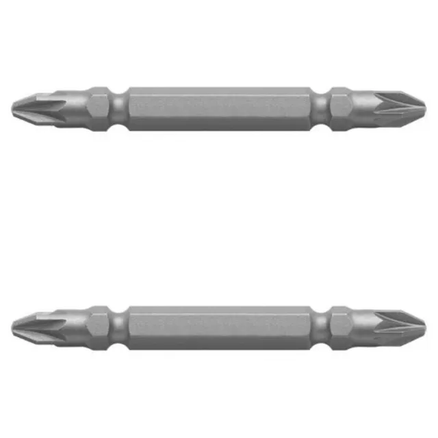 2 x IRWIN Phillips® # PZ2 - 75mm Double Ended Power Bit