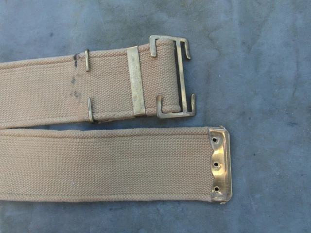 REPRO WW1 BRITISH Army 1908 08 Pattern Webbing Belt XXL Equipment £34. ...