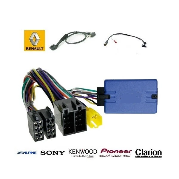 Adaptateur Commande Au Volant Pour Renault Trafic 2006+ Vers Autoradio Pioneer - SILIM