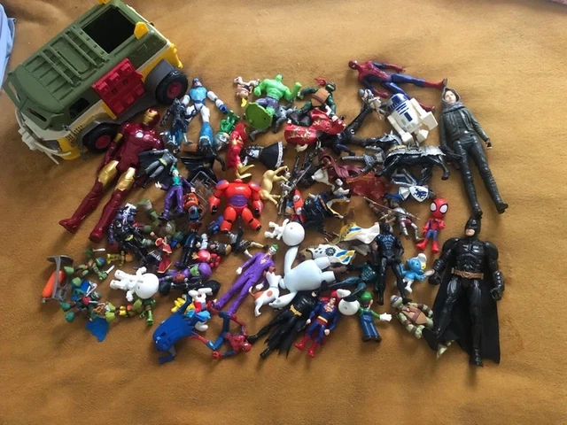 Lot De 60 Figurines Cosmix Vertes Et Turquoise - Vente Possible à L'unité