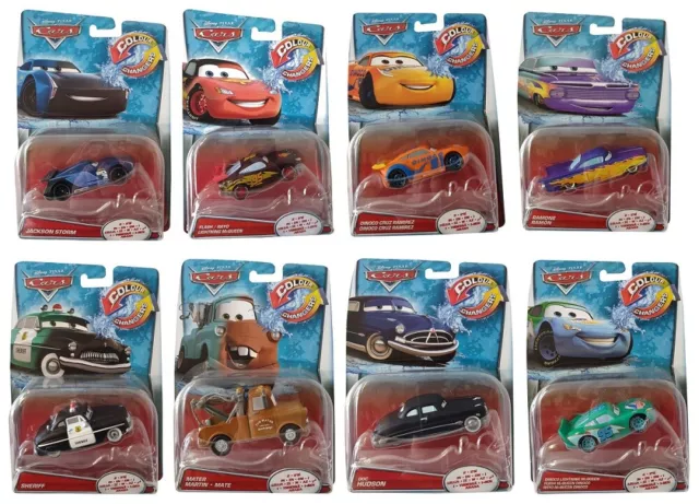 Mattel Disney Pixar Cars Die-Cast Colorchange versch. Modellautos 1:55 (Auswahl)