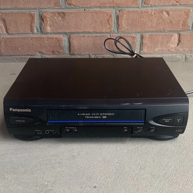 PANASONIC PVV4522 VHS VCR Recorder 4 Head HiFi Stereo No Remote And