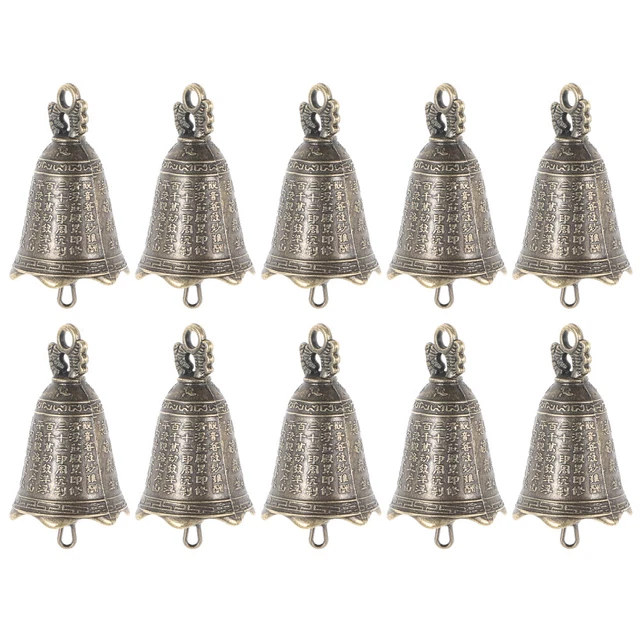 Campanelle Decorative In Metallo 400 Pezzi - Vintage Per Artigianato E Animali - Foto 7