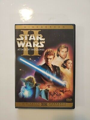 Star Wars Episode II: Attack of the Clones (DVD, 2002, 2-Disc Set, Widescreen S…
