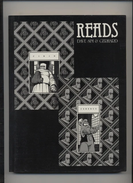 Reads Book 9 Cerebus Third Print - Aardvark - 1996 - TPB