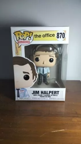 Funko Pop! Television - The Office - Jim Halpert Vinyl Figure (Vaulted) #870