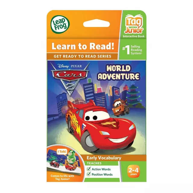 LeapFrog Tag Junior Buch: Disney-Pixar Autos 2 Weltabenteuer