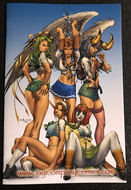Darkness #10 Ebas School Girls Jay Company Virgin Variant Ltd 100 Nm To Nm Minus