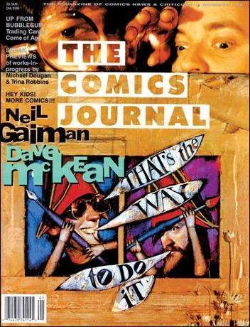 Comics Journal, The #155 VG; Fantagraphics | low grade - Neil Gaiman - we combin