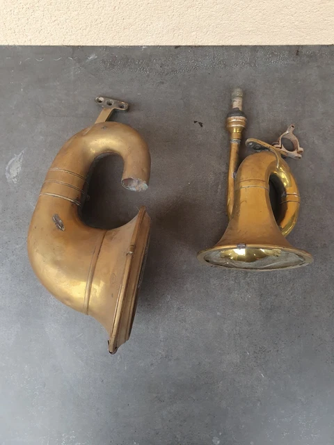 Ancien Klaxon Gurtner Pour Voiture Torpédo, Cyclecars, Moto – Pièce Vintage Amilcar, Terrot, Renault