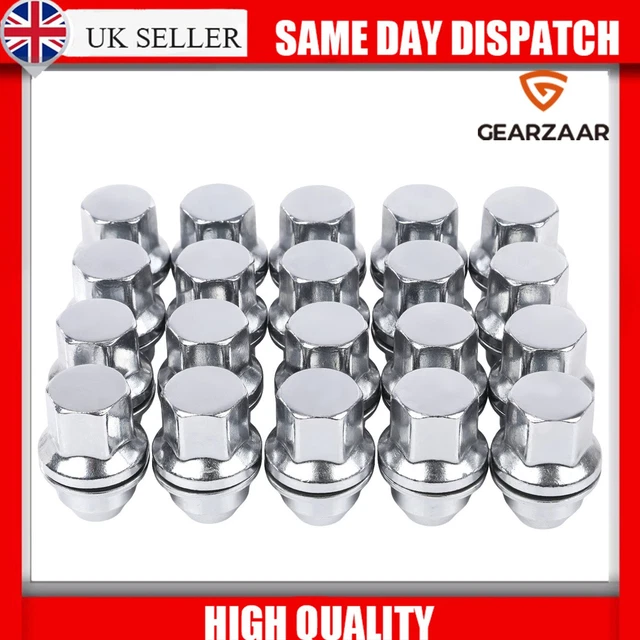 20x Stainless Steel Capper Alloy Wheel Nuts For Land Rover Defender – RRD500560